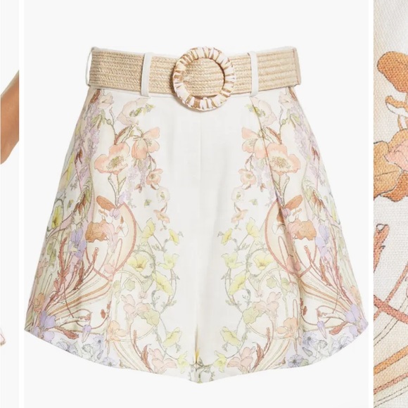 Zimmermann Jeannie Linen Shorts - Picture 10 of 10